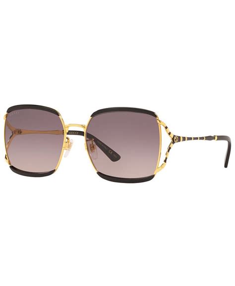 macy's glasses gucci|Gucci female sunglasses.